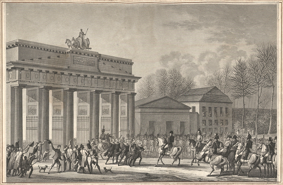 Einzug der Franzosen nach Berlin, 27. Oktober 1806